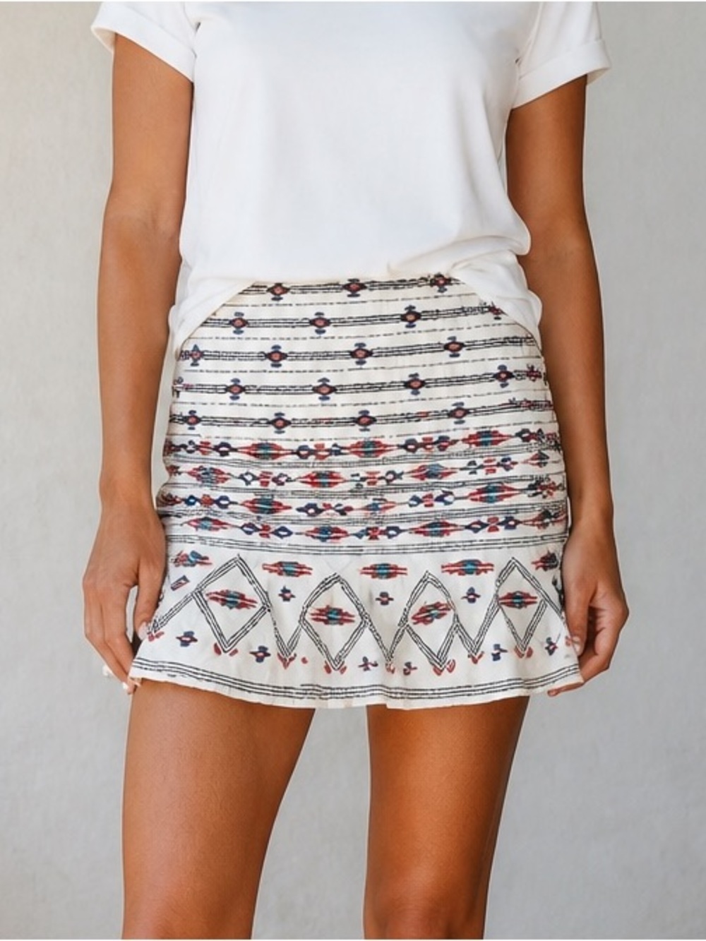 Twelfth Street by Cynthia Vincent Petite mini skirt